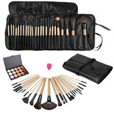 Trendy Professional Beauty Makeup Set With Brushes+Concealer+Drop Shaped Puff
